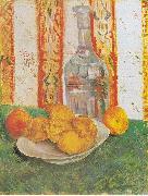 Vincent Van Gogh Still Life with Bottle and Lemons on a Plate France oil painting artist